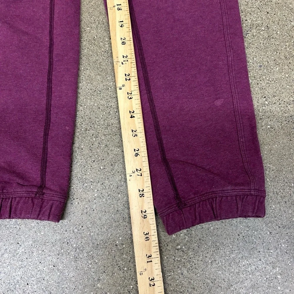 Lululemon Jogger Pants Womens Small Purple Elastic Cuffs Athletic Athleisure